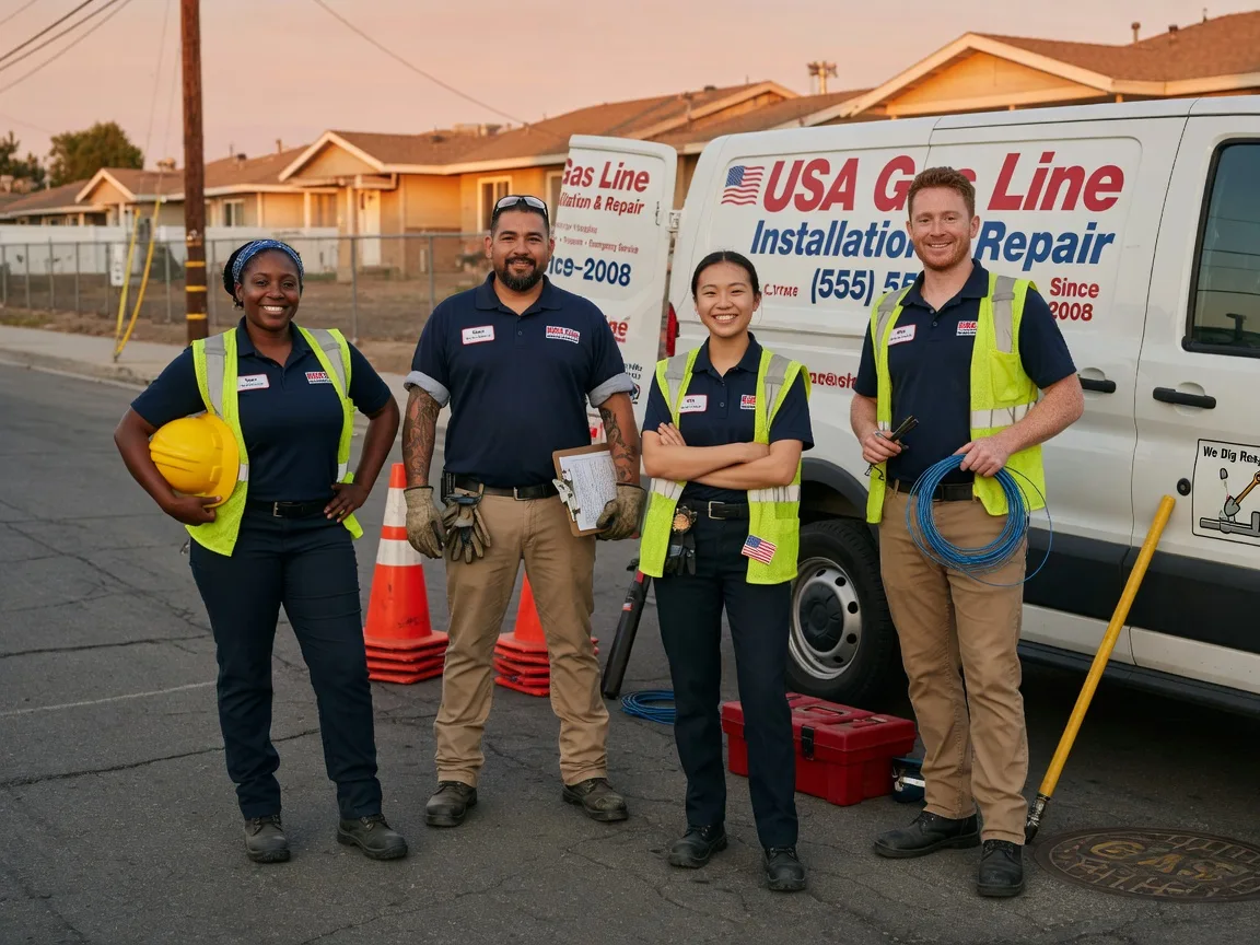 Gas Line Installation company in Silvis, IL
